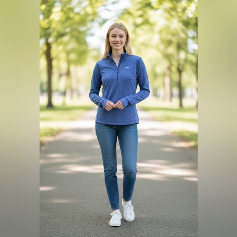 Nike Running Element Dri-fit Half zip Sweater Size  small